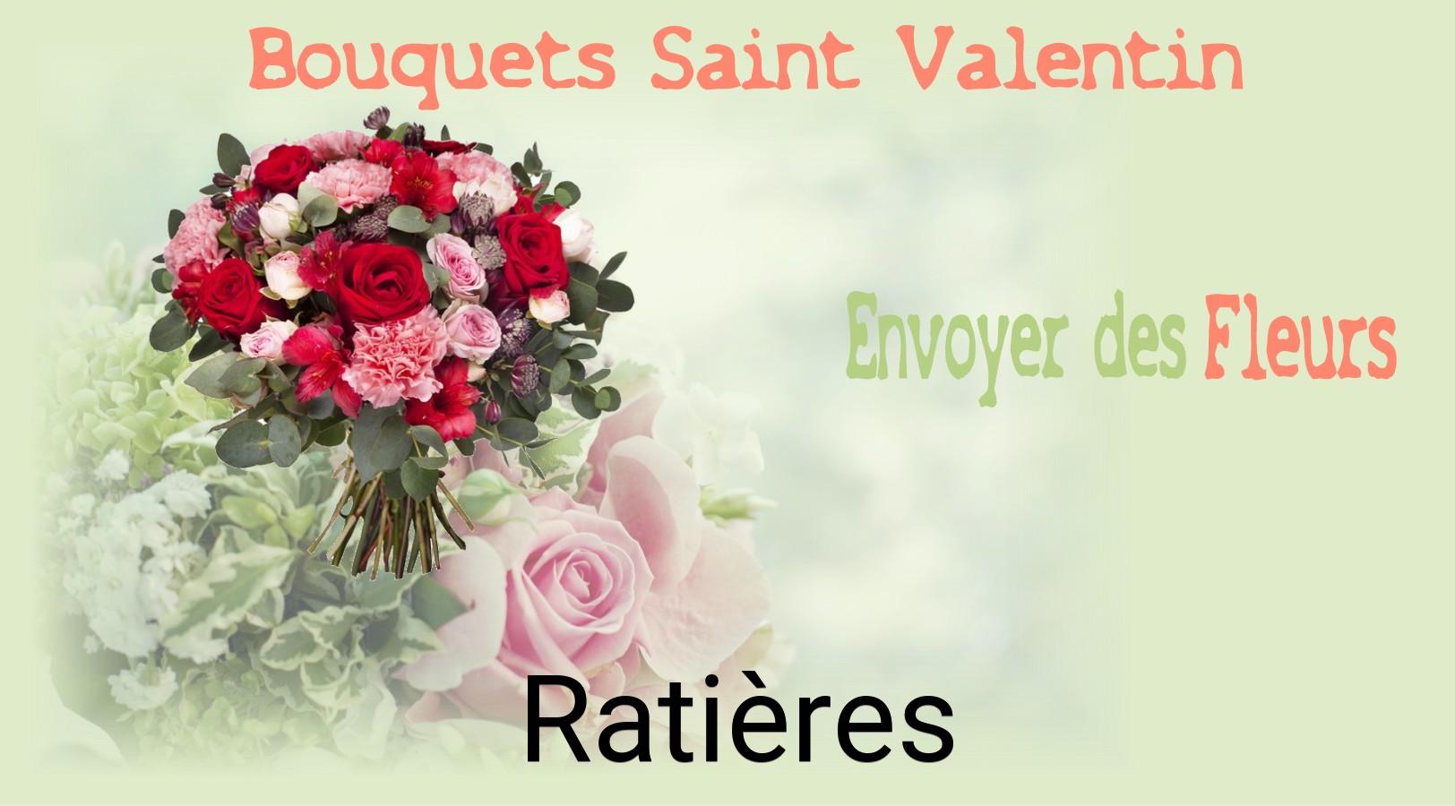Roses de Saint-Valentin livrées à Ratières